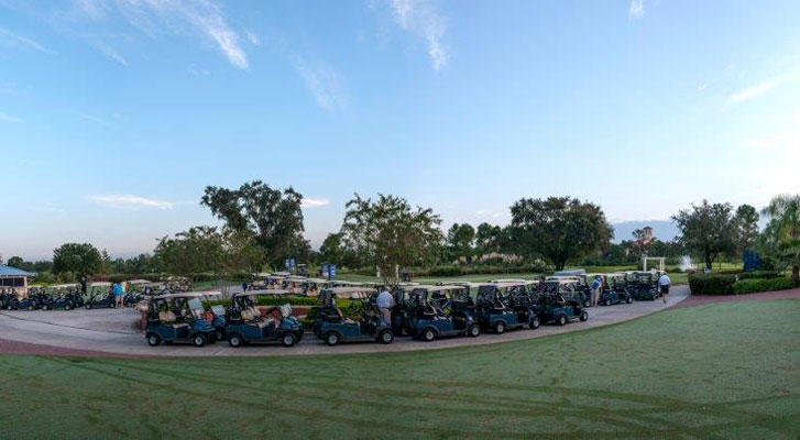Image: Golfing corporate event. Benchmarc360 sports event marketing, strategy and development.